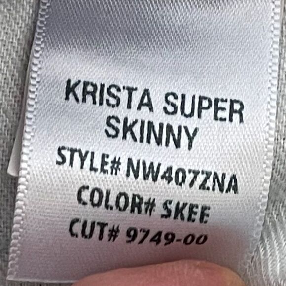 Hudson Krista Super Skinny Italian Denim Jeans - Picture 7 of 9